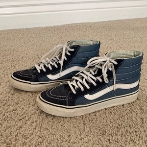 Vans hi-top skate shoes